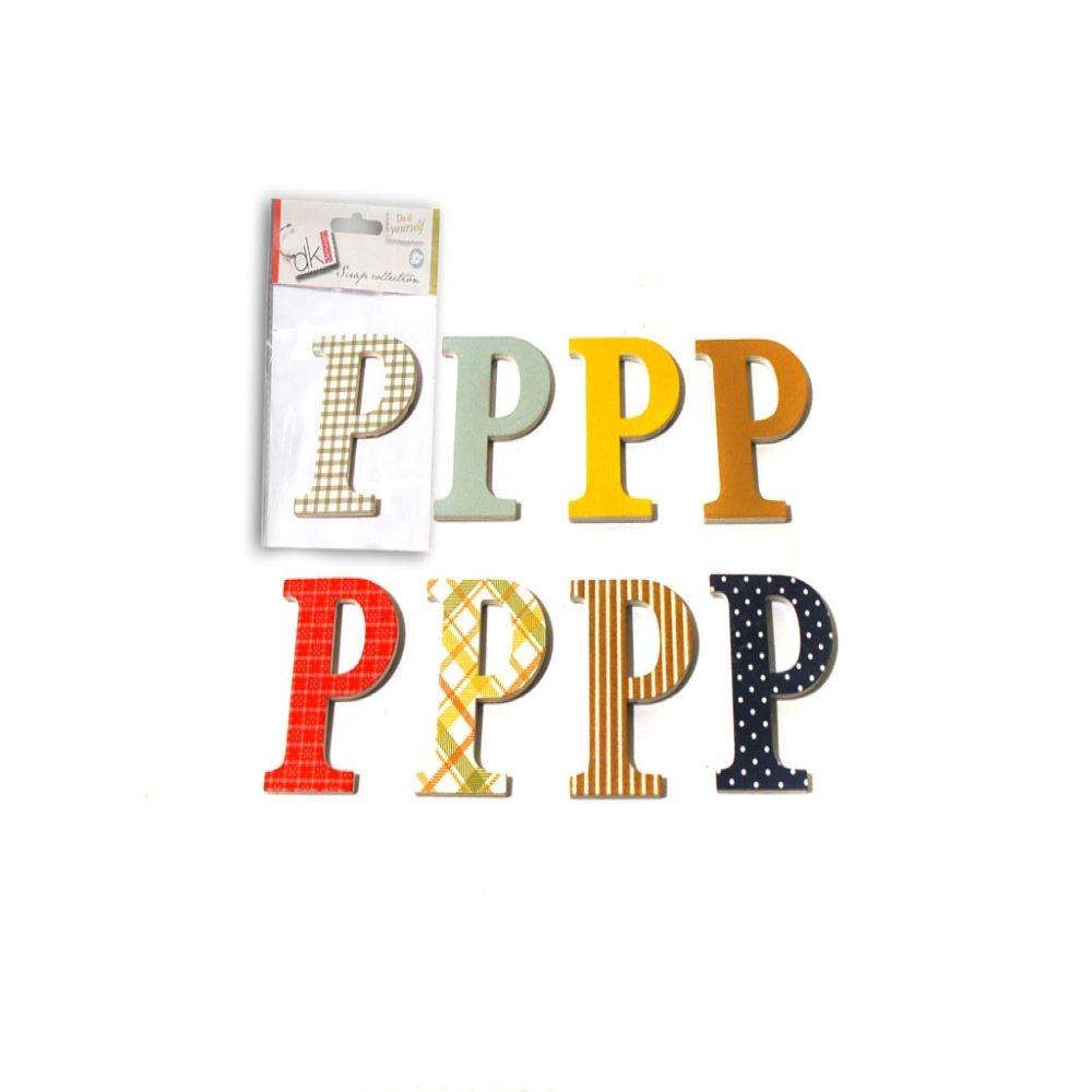 LETTER P DECORATION