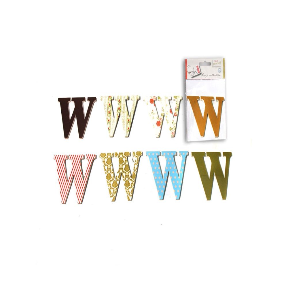 LETTER W DECORATION