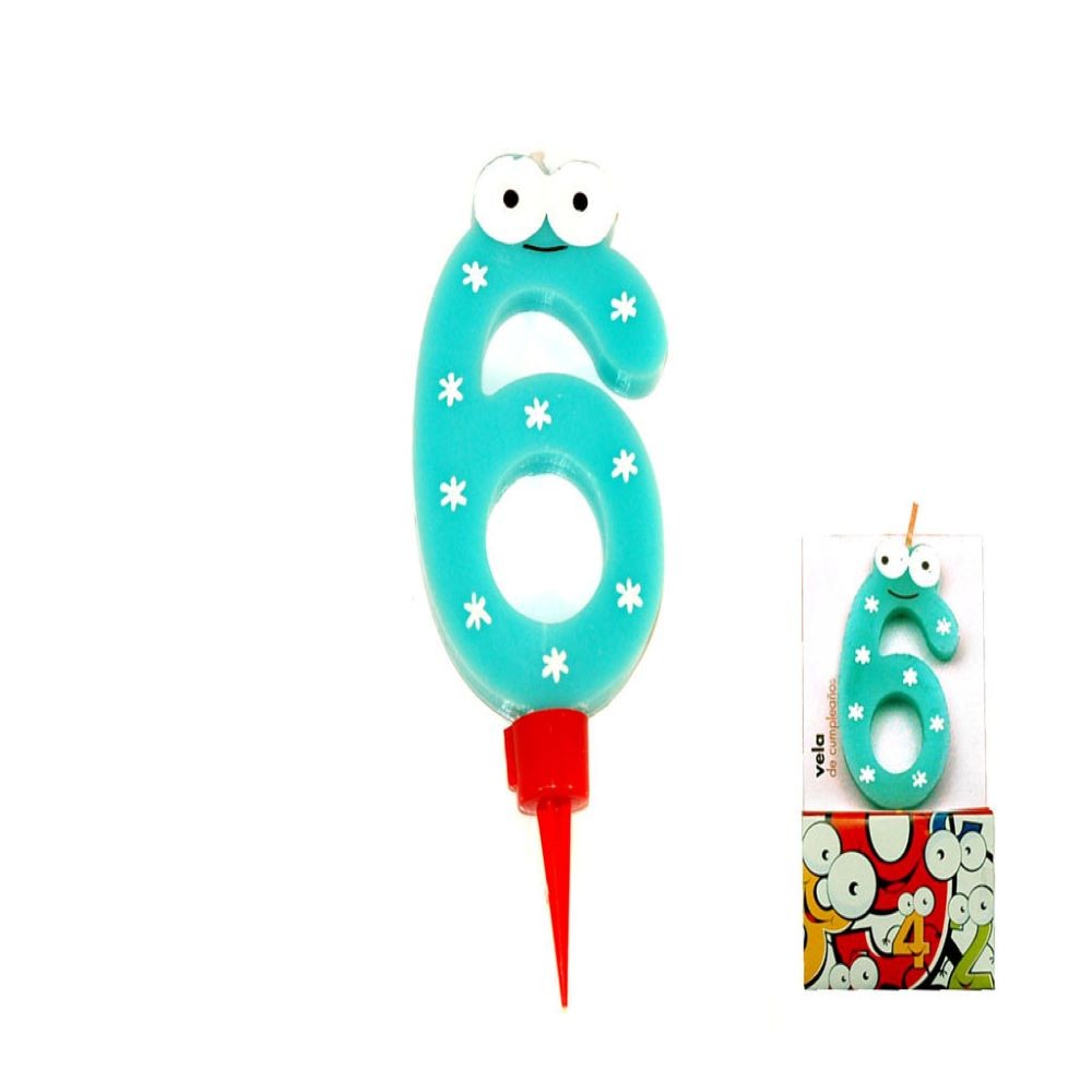 CANDLE INF. BIG ANNIVERSARY 6