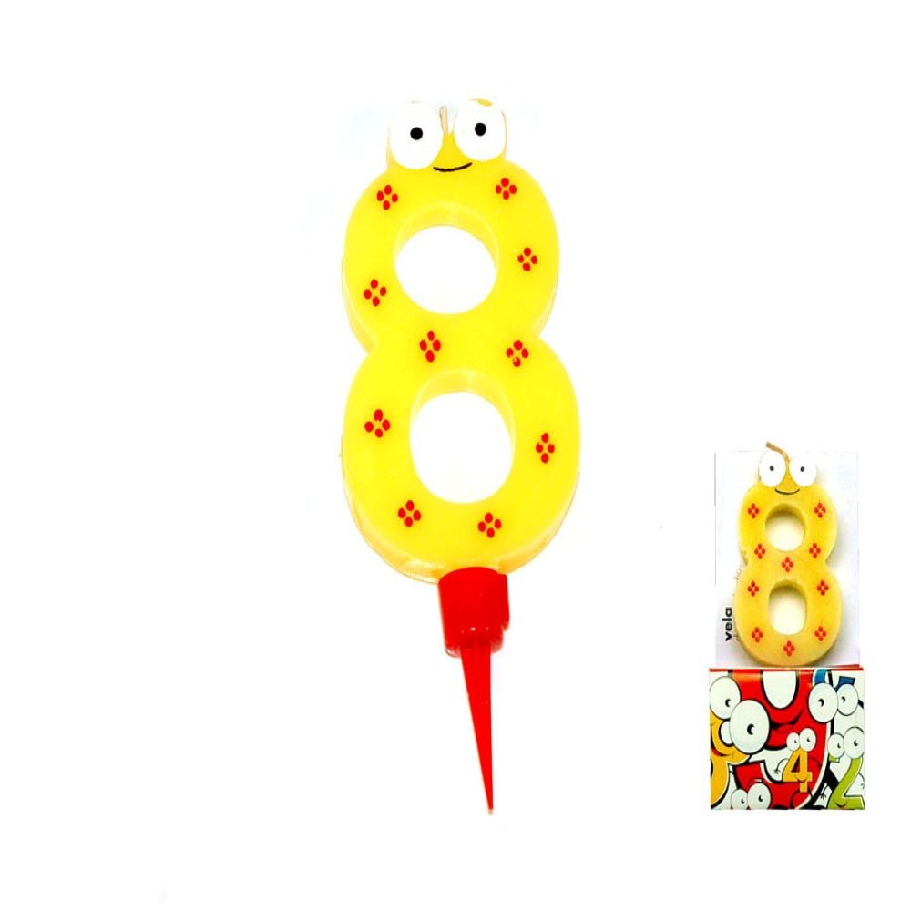 VELA INF. ANIVERSARIO GRANDE 8