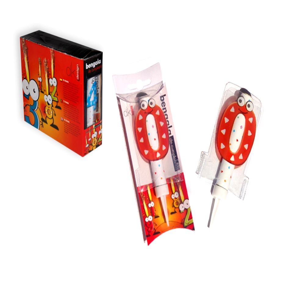 BENGALA CUMPLEAÑOS NUMERO 0