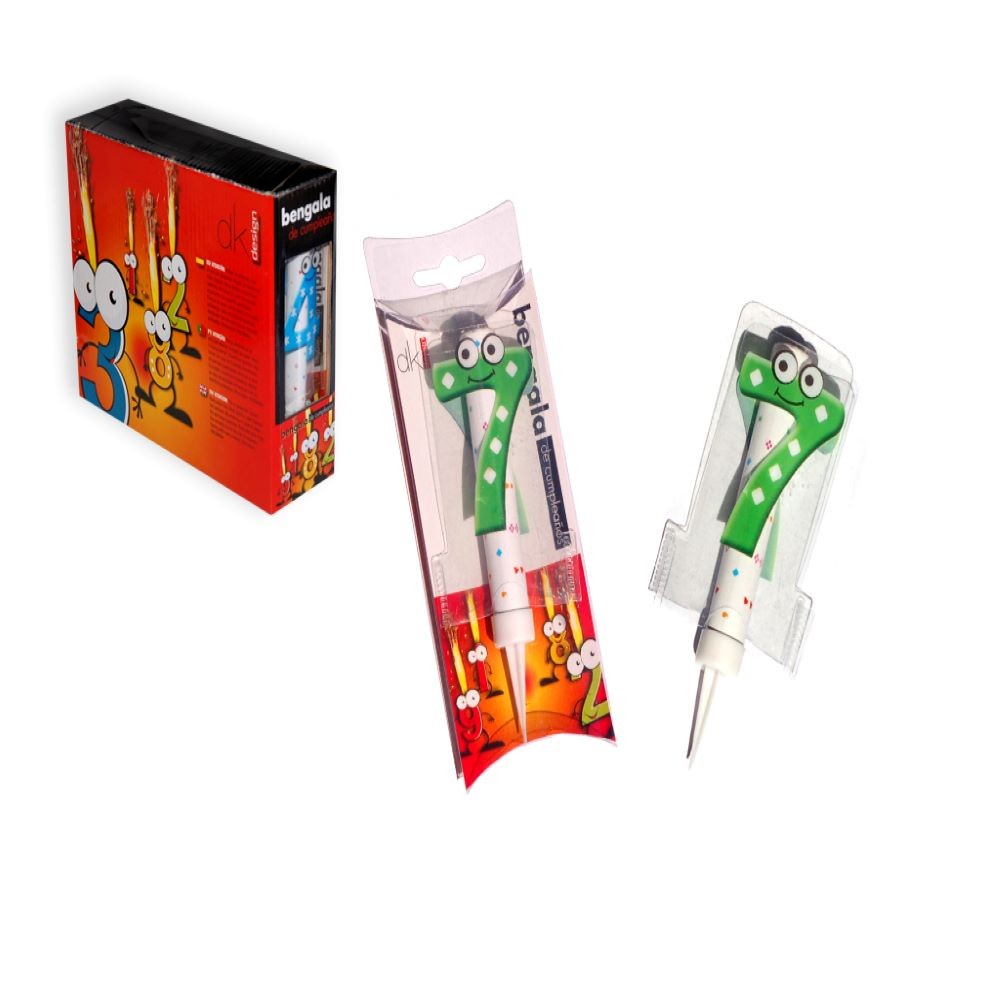 BENGALA CUMPLEAÑOS NUMERO 7