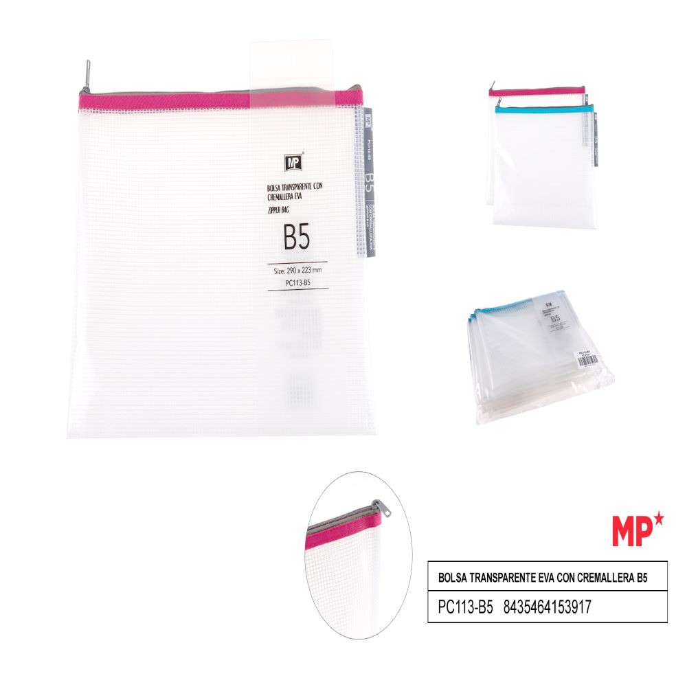 BOLSA TRANSPARENTE EVA