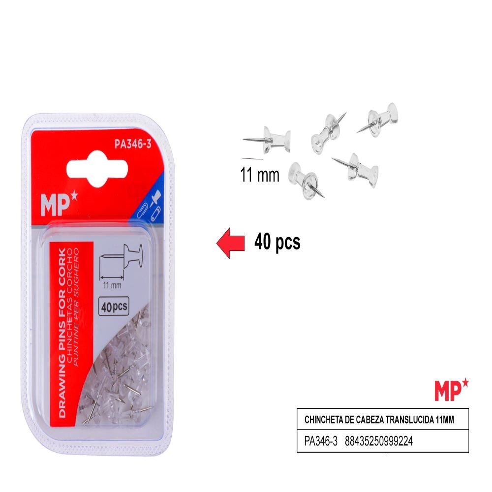 CHINCHETA TRANSLÚCIDA