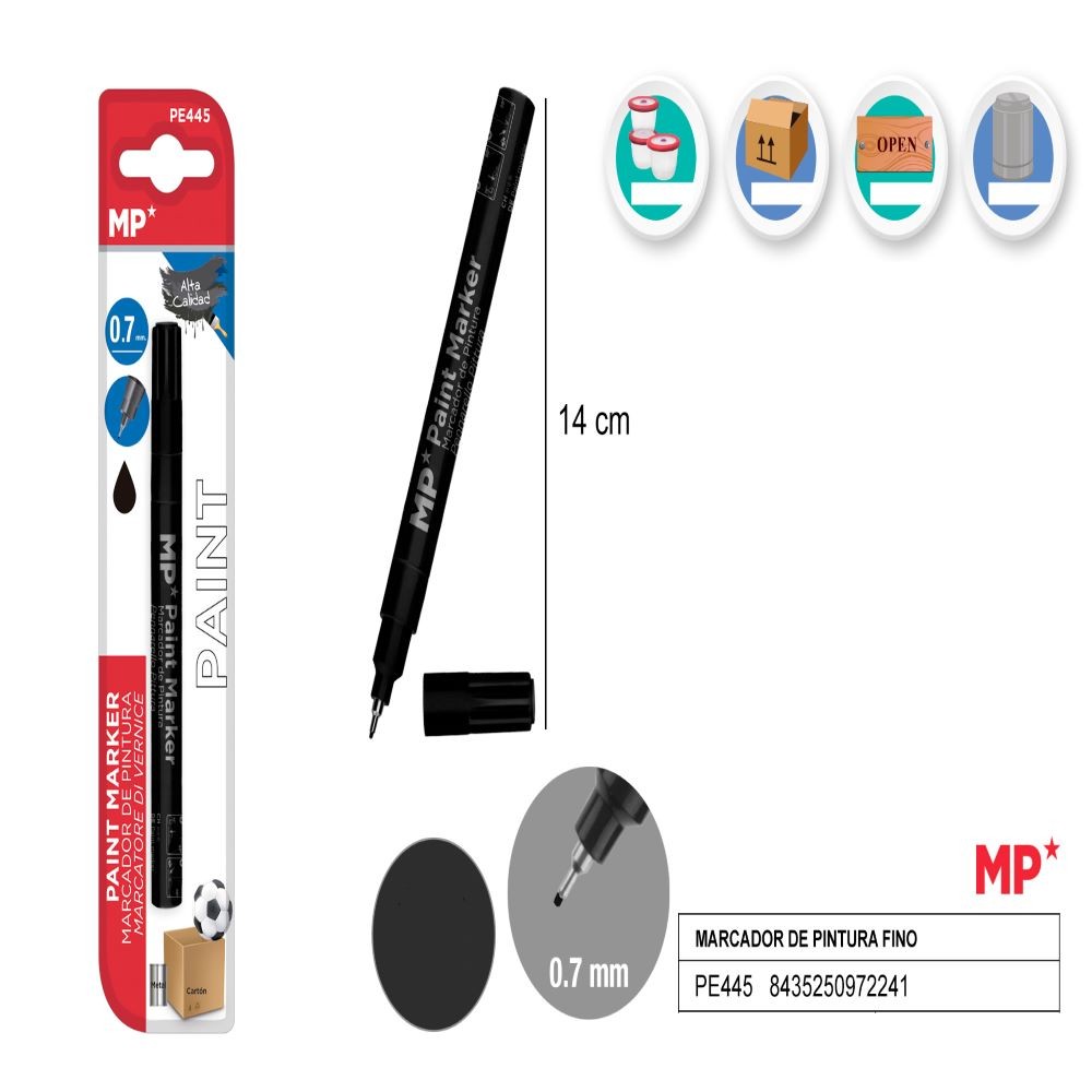 MARCADOR FINO 0.7MM