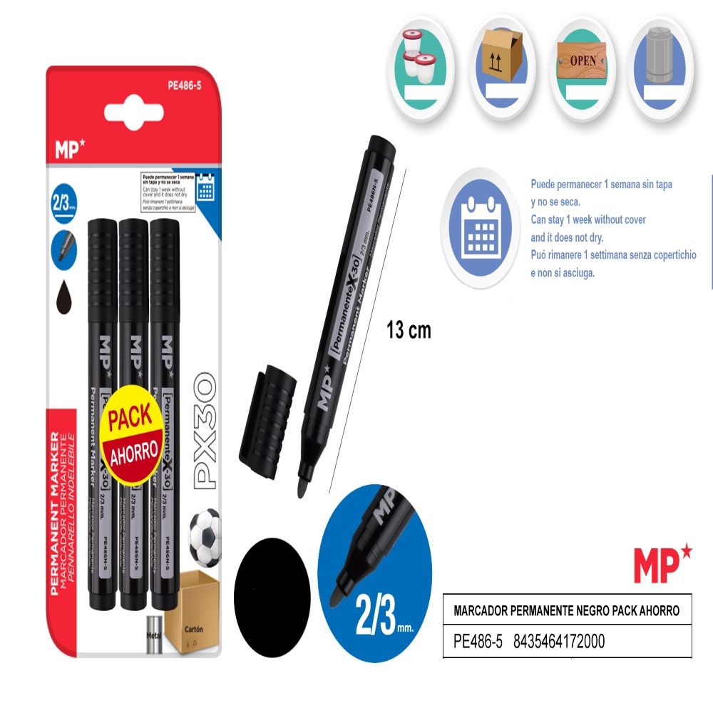 MARKER / BLACK SAVING PACK