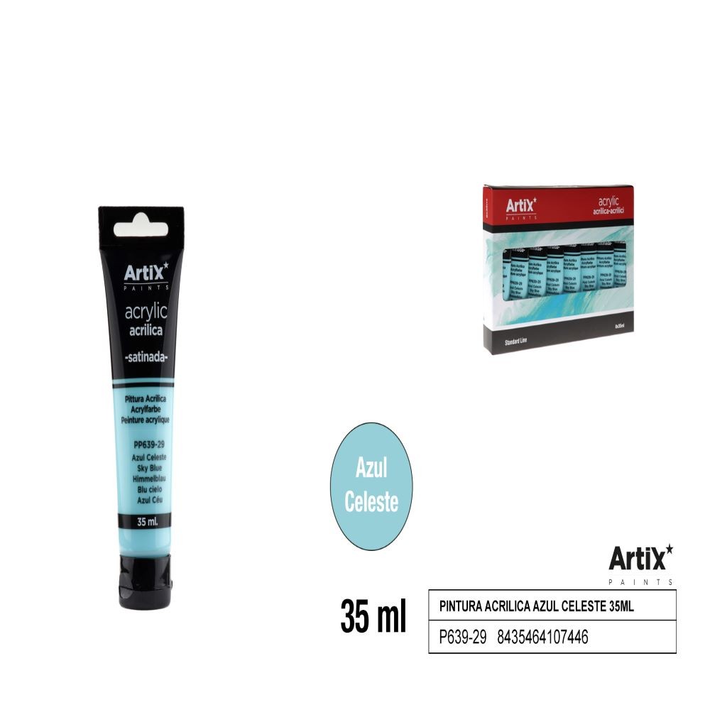 ACRYLIC BLUE CELESTE- 35 ML