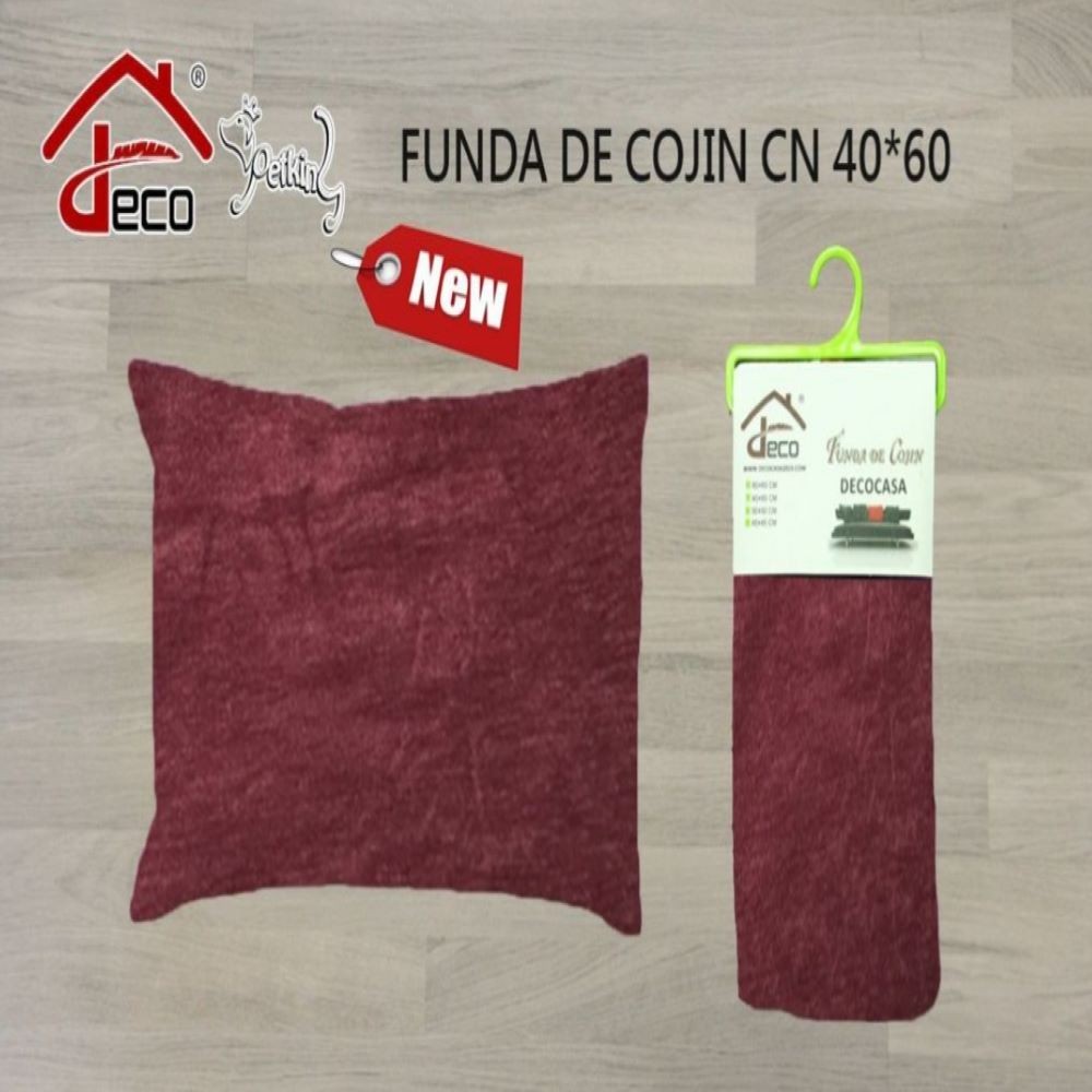 CUSHION COVER- RED WINE 40X60
