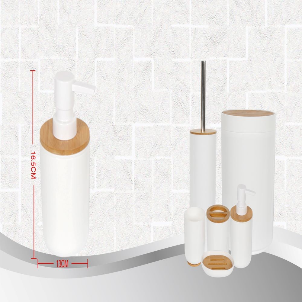 DOSIFICADOR BLANCO/MADERA