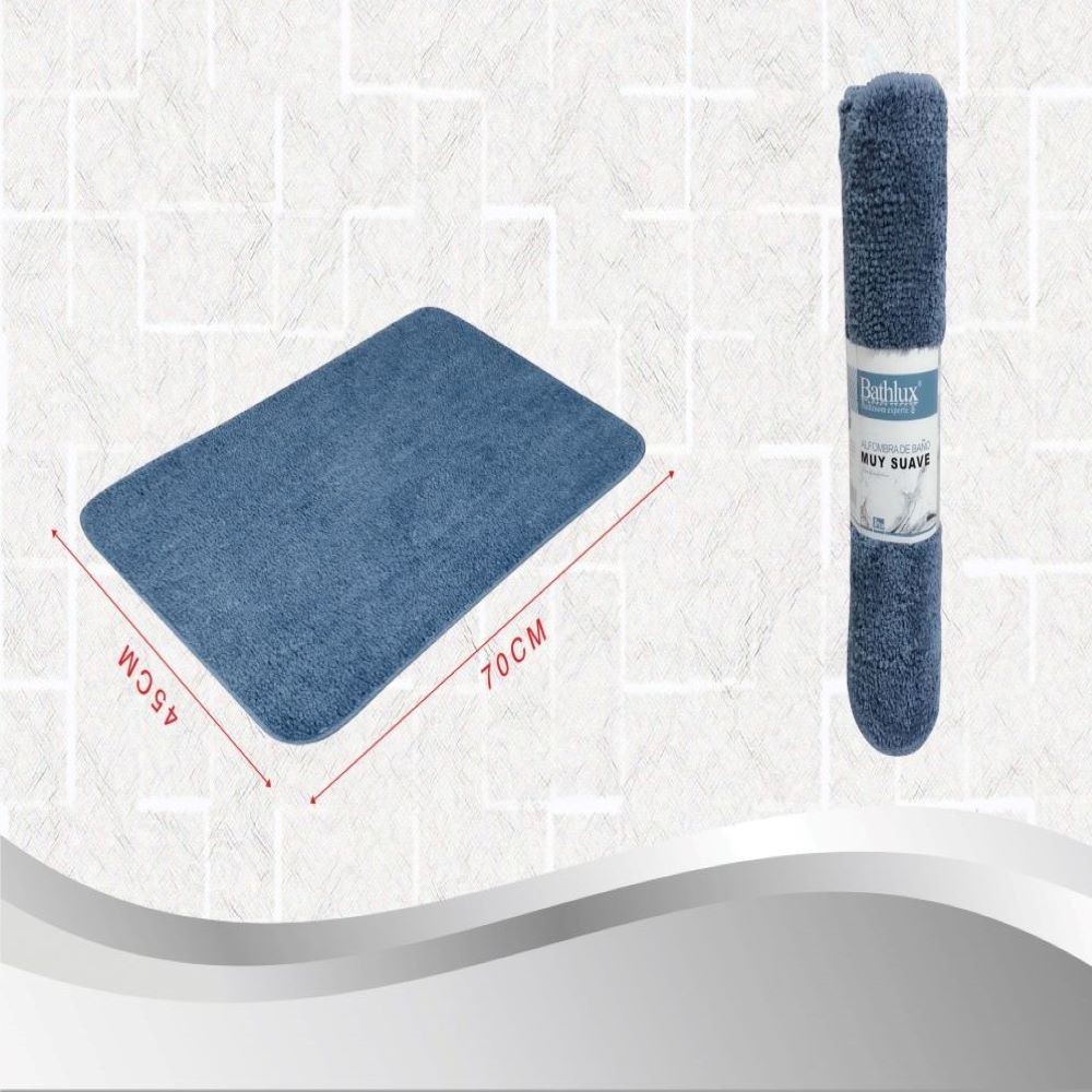 ALFOMBRA SUAVE/AZUL