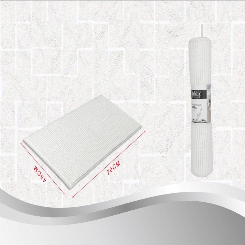 ALFOMBRA CHENILLA BLANCO