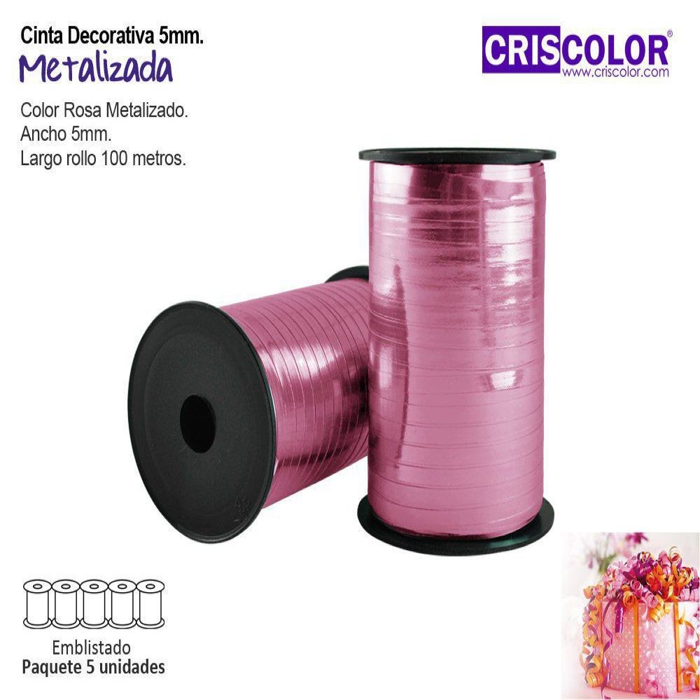 CINTA DECORATIVA/ROSA...