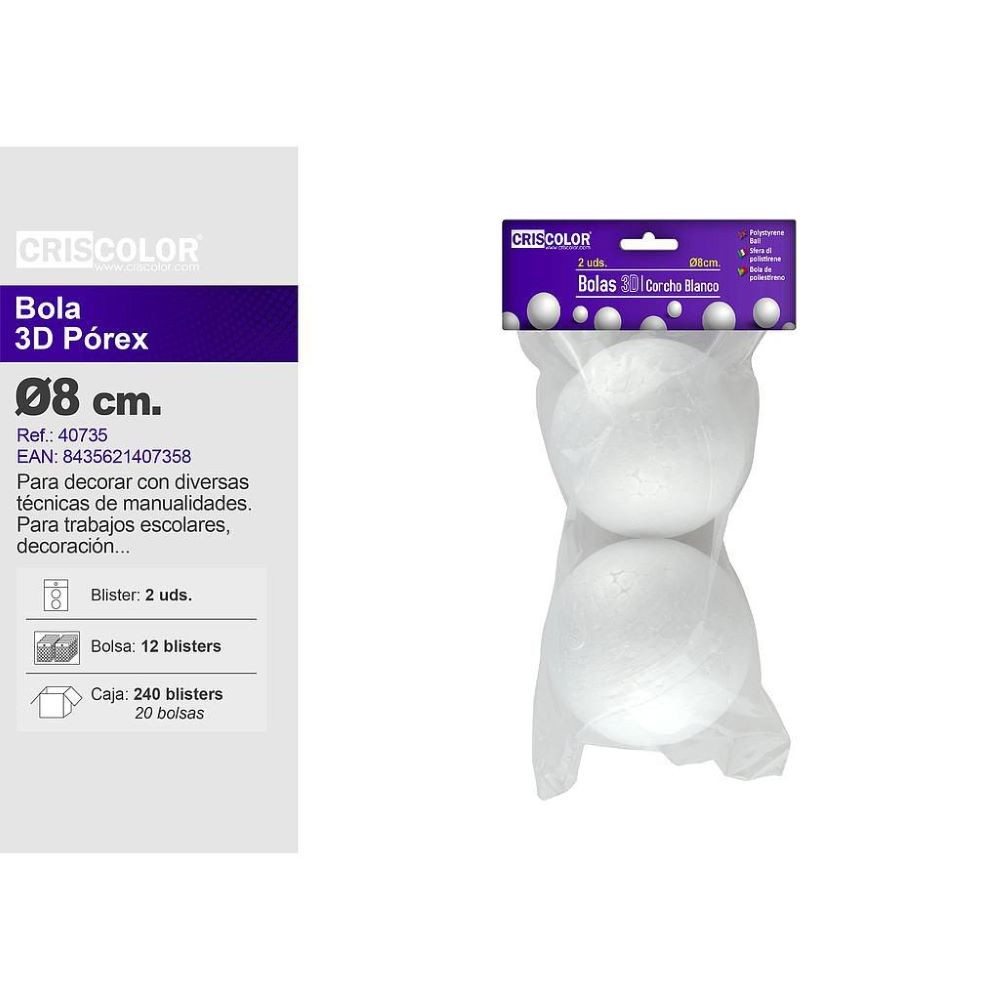 S2 BOLA 3D PÓREX
