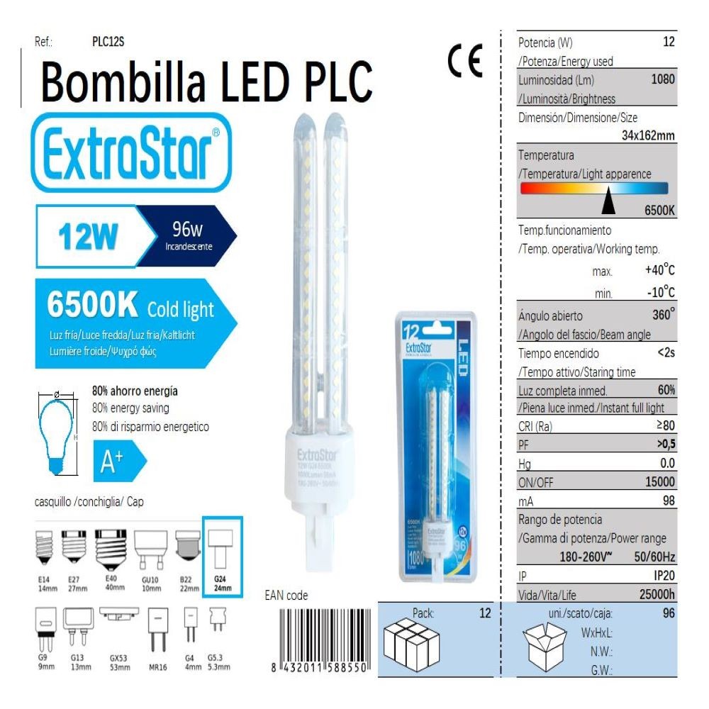 BOMBILLA LED PLC