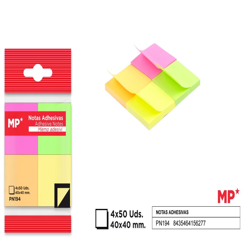 ADHESIVE NOTES 40X40