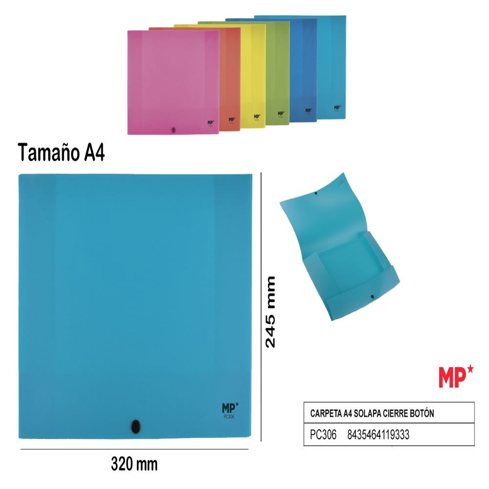 A4 FOLDER W / BUTTON