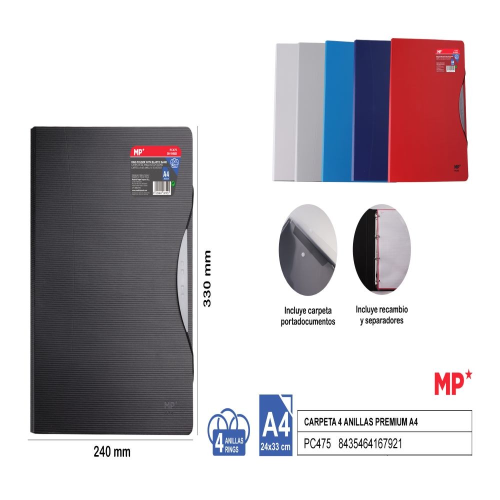 CARPETA PREMIUM A4