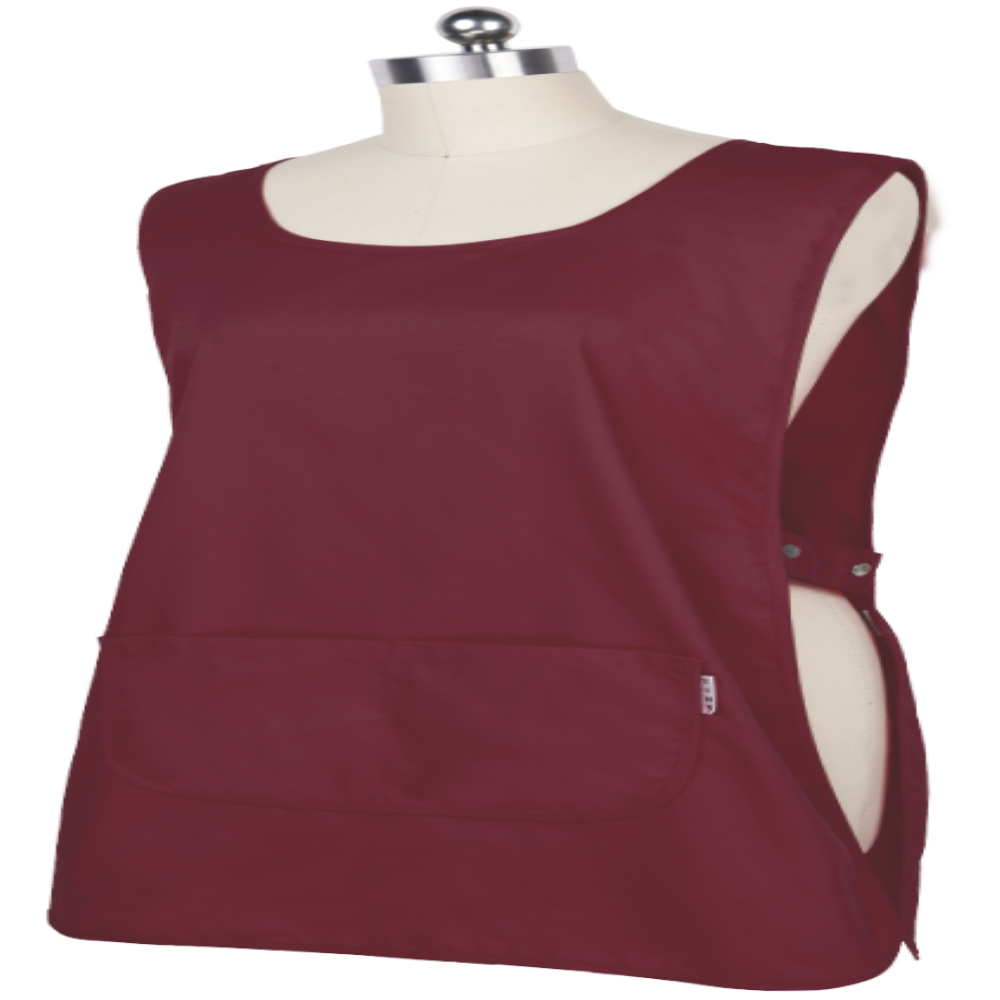 GARNET STOLE W/POCKET