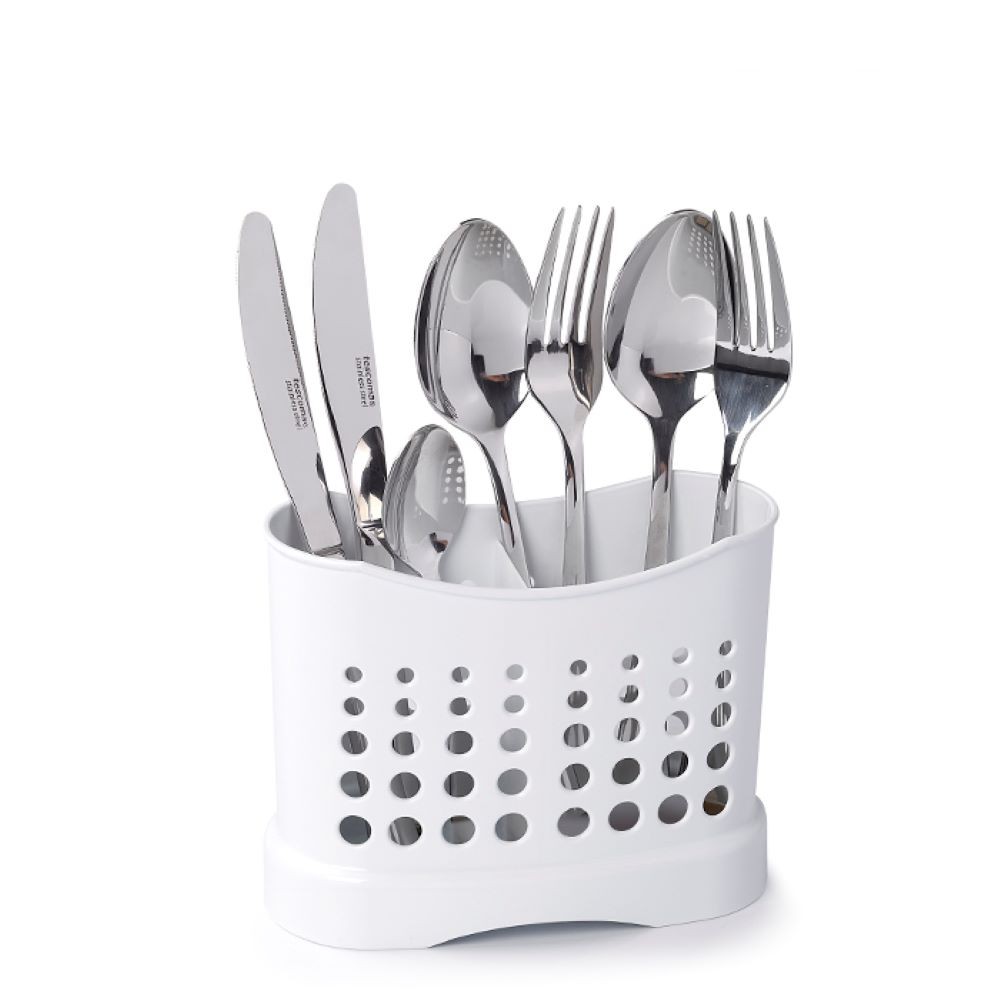 CUTLERY DRAINER HOLES- WHITE