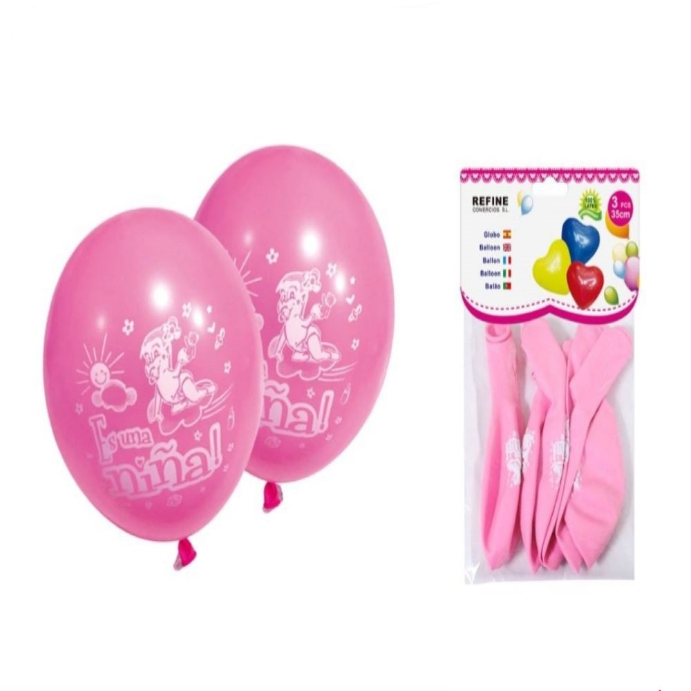 S6 BALLOONS "IT'S A GIRL"