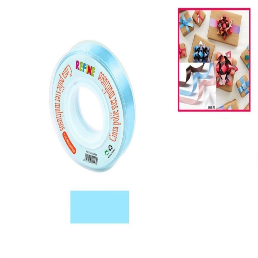 CINTA REGALO AZUL TURQUESA...