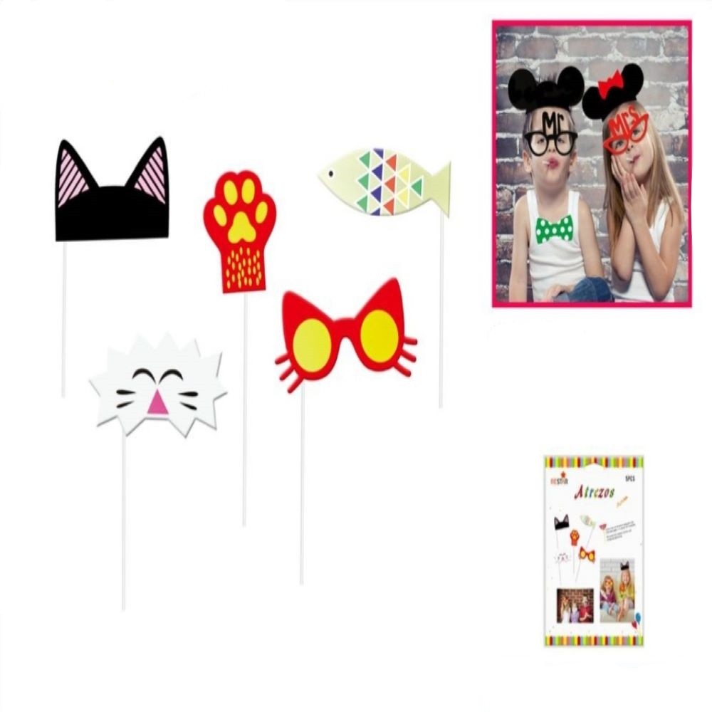 5PCS ATREZOS "GATO"