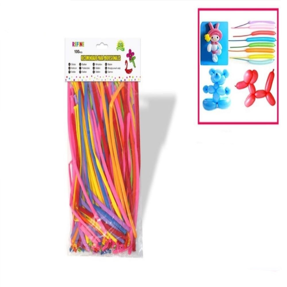 100PCS LONG BALLOONS