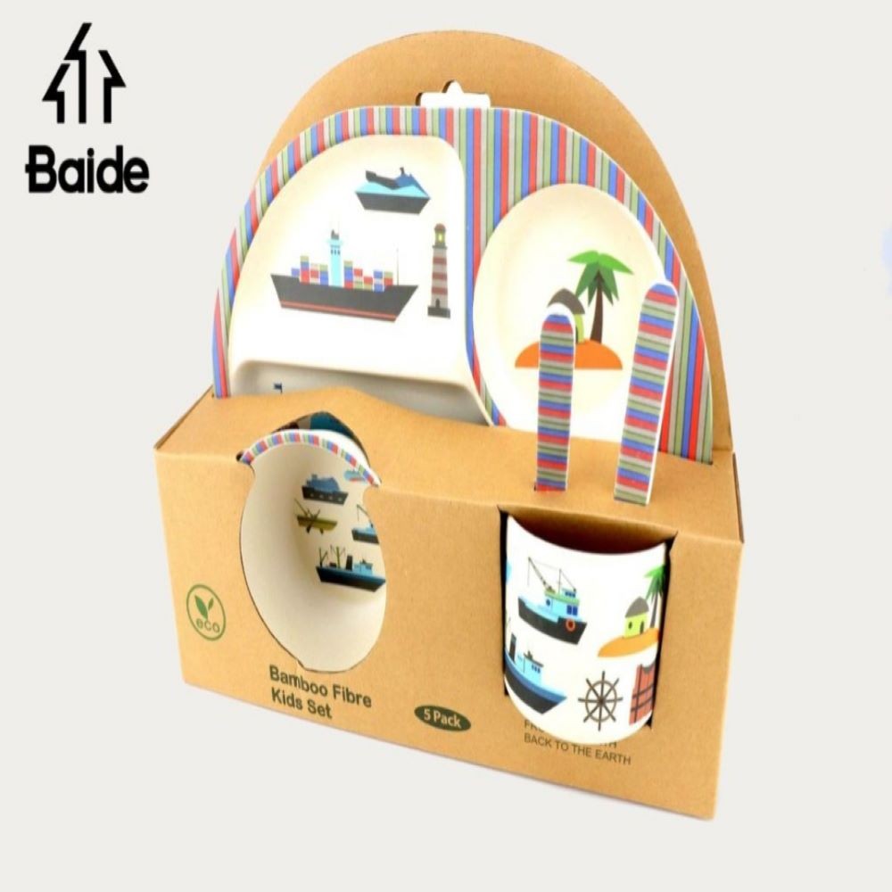 5PCS VAJILLA INFANTIL-ISLA