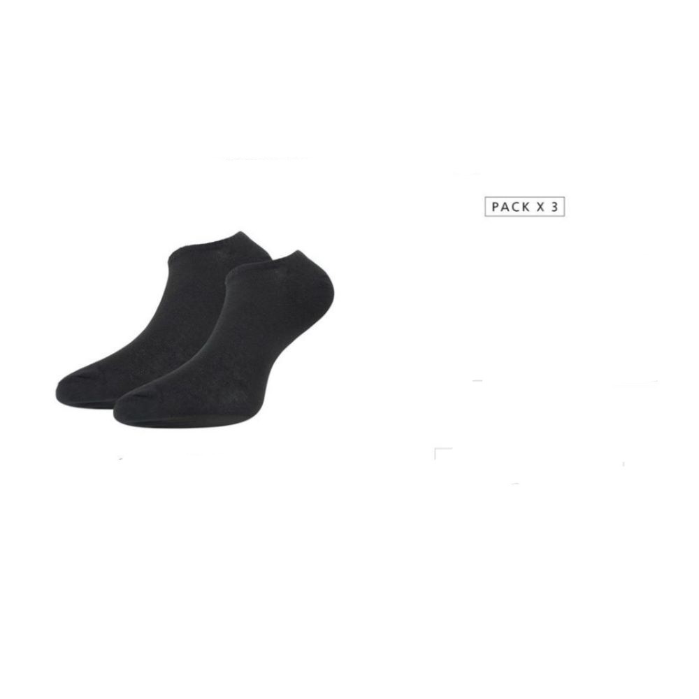 P3 ANKLE SOCKS-BLACK 40-46