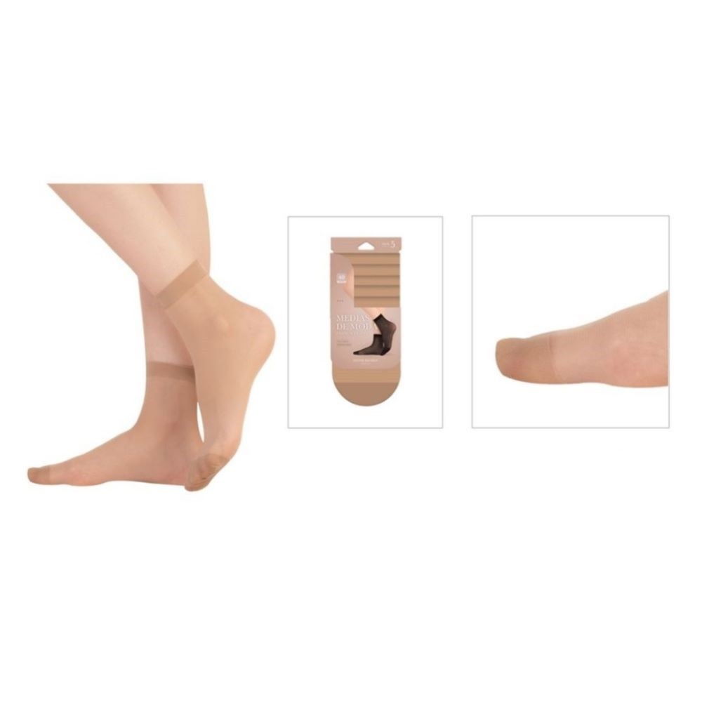 P5 LONG SOCKS 40DEN- BEIGE