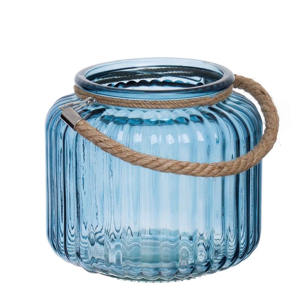 BLUE VASE WITH ROPE (M)