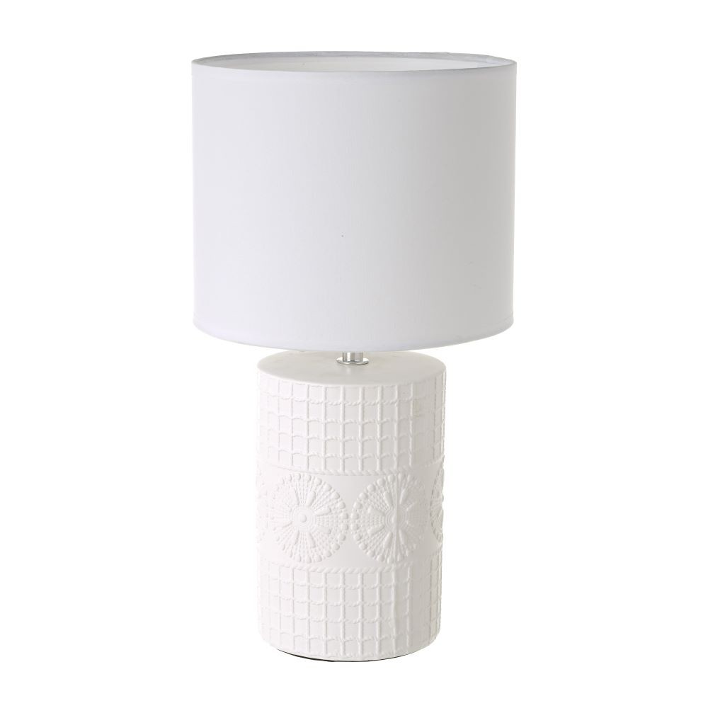 WHITE-RELIEF LAMP