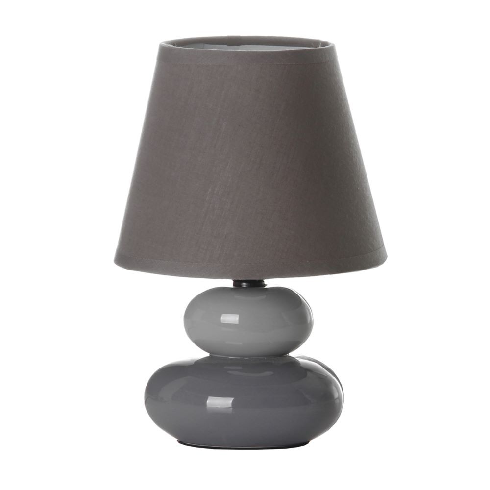 STONE LAMP- GRAY