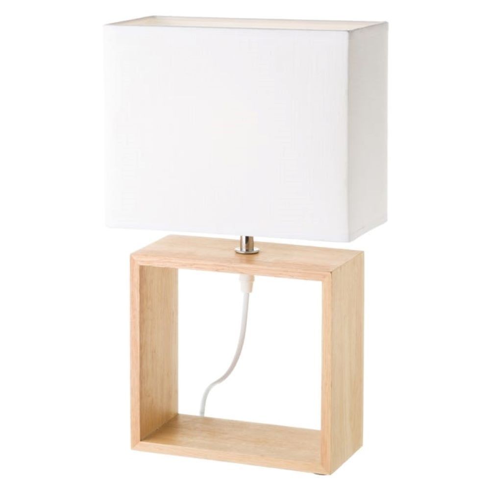 NATURAL WOOD LAMP 24X12