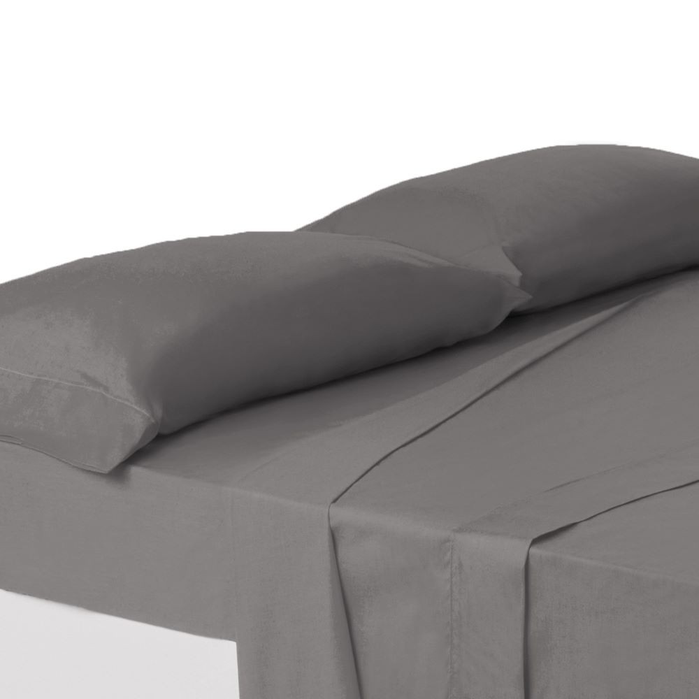 GRAY PILLOW COVER-45X85