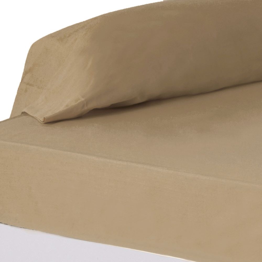 SÁBANA BAJERA MARRÓN-90X200 CM