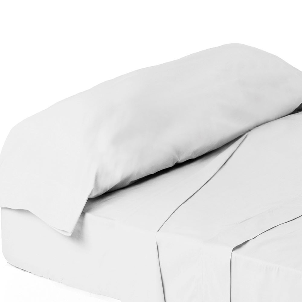WHITE PILLOW COVER-45X125