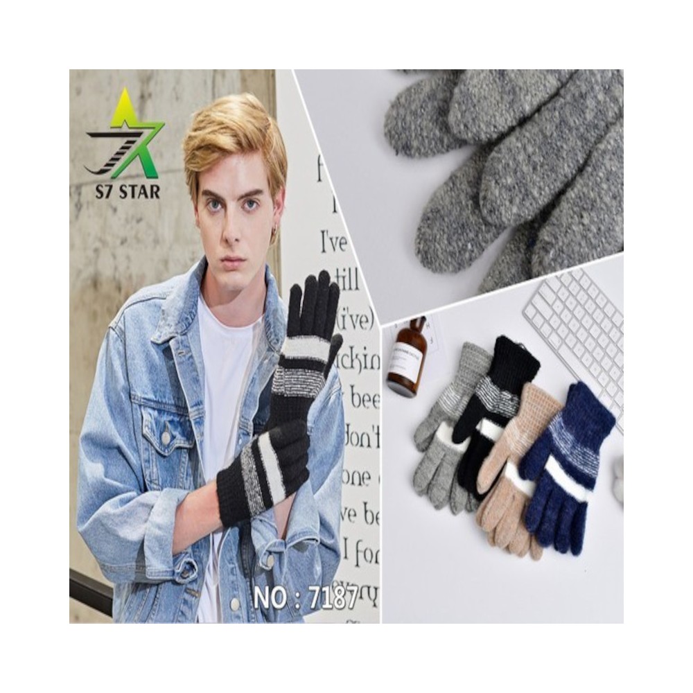 WARM WOOL GLOVES FOR MEN