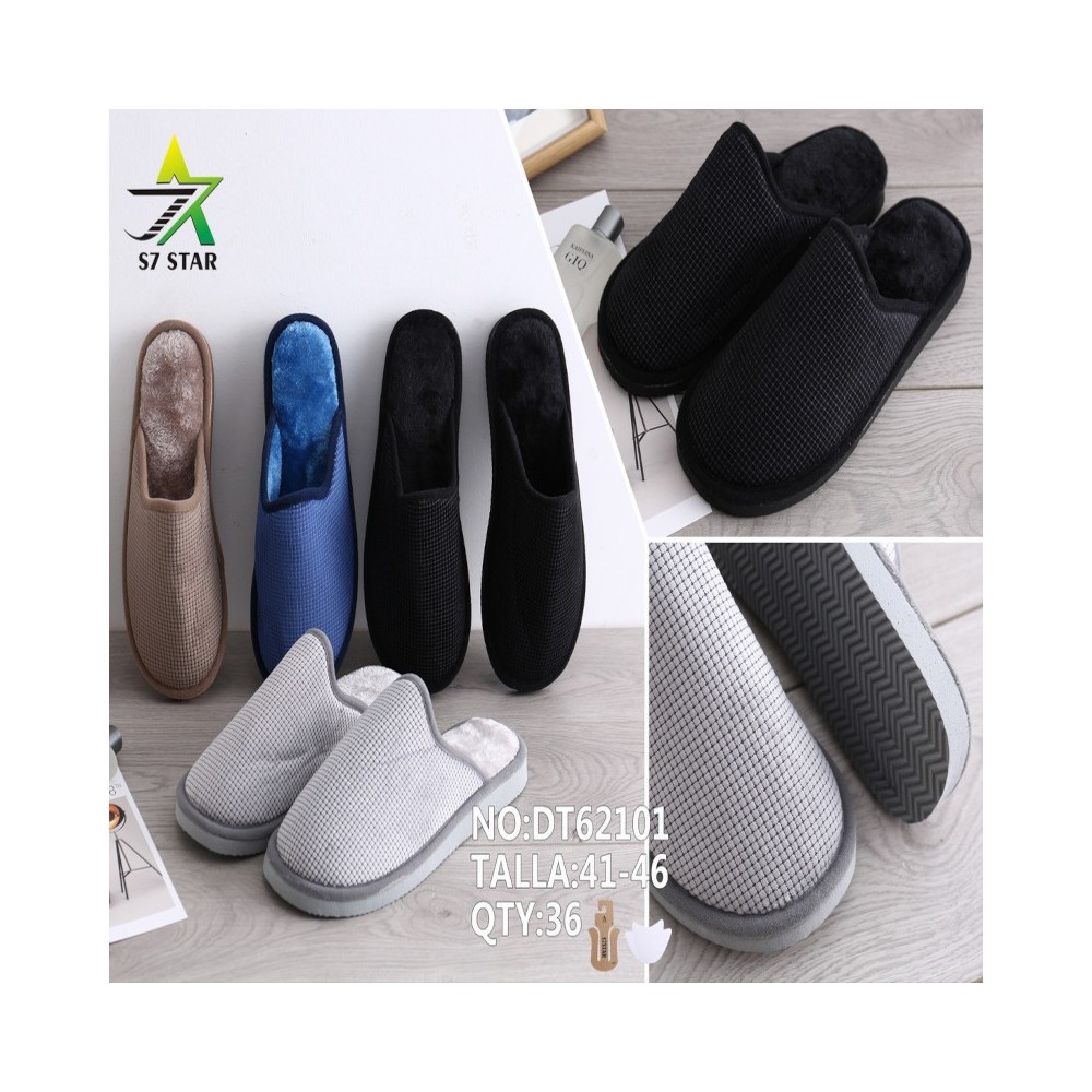 PANTUFLAS PARA HOMBRE