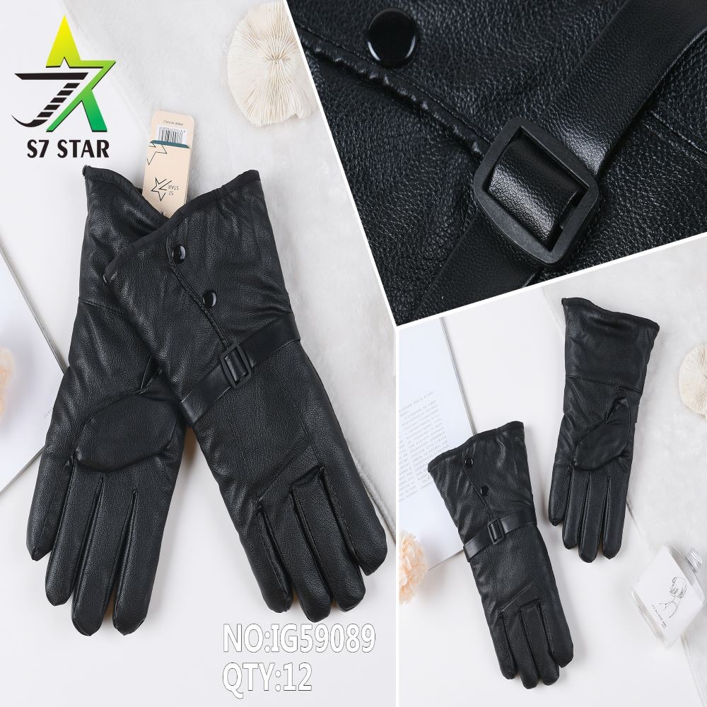 Leather gloves / MAN