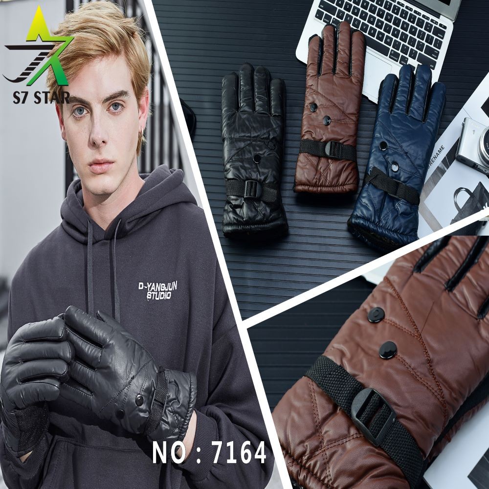Men's gloves W/ details
