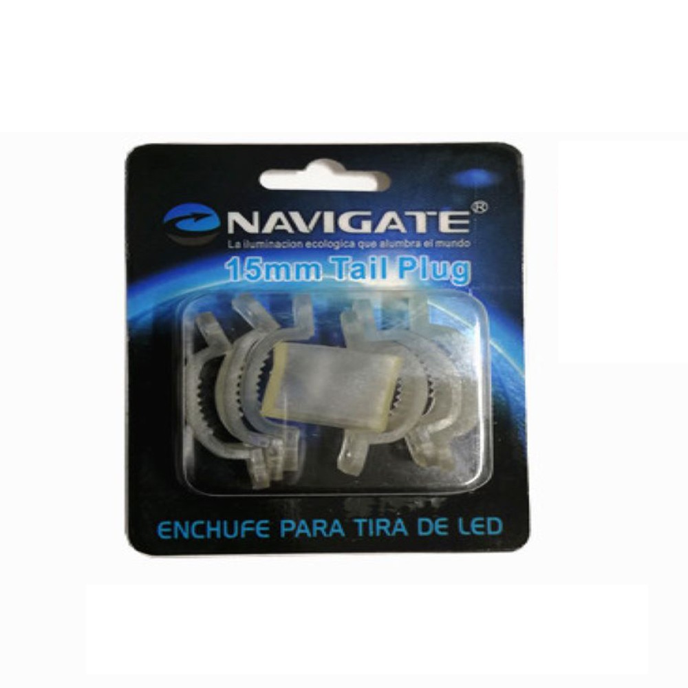 Enchufe tira LED 15mm